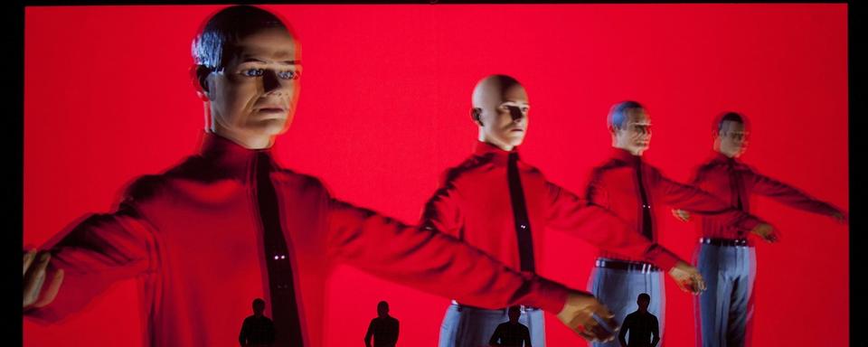 Kraftwerk au Montreux Jazz Festival en 2013. [KEYSTONE - SANDRO CAMPARDO]