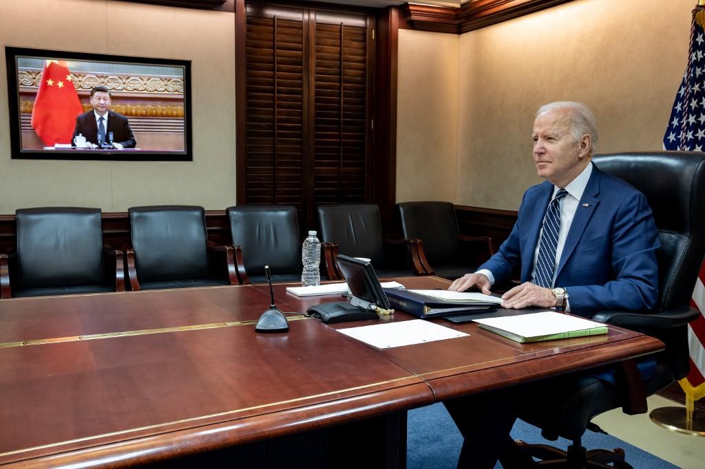 Joe Biden et Xi Jinping se sont entretenus pendant presque deux heures. [EyePress/AFP]