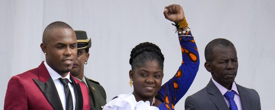 L'écologiste Francia Marquez, 40 ans, est la première vice-présidente afro-colombienne d'une nation qui a historiquement été gouvernée par des élites masculines blanches [Ap Photo - Fernando Vergara]