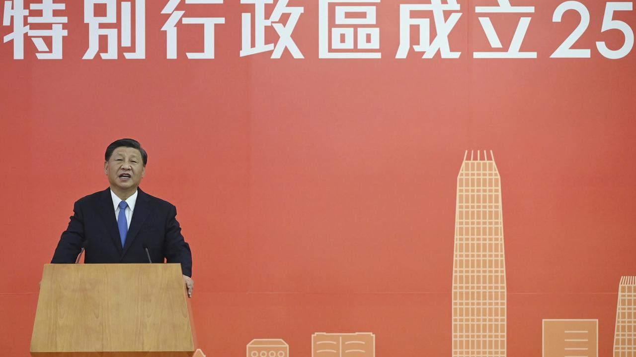Le président chinois Xi Jinping se rend à Hong Kong pour les 25 ans de la rétrocession [Keystone]