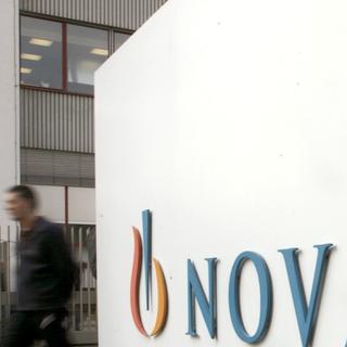 Le logo de Novartis. [Keystone - Georgios Kefalas]