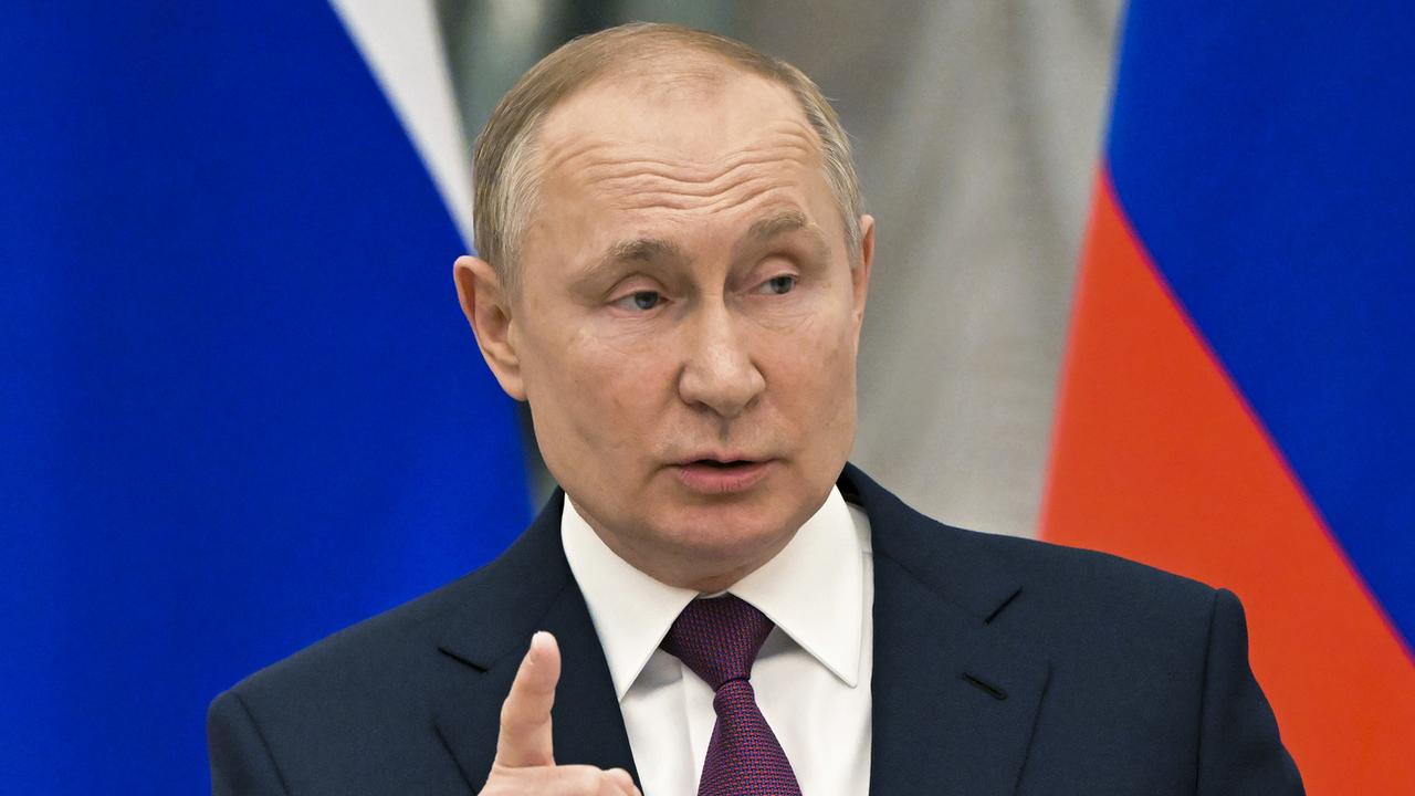 Vladimir Poutine le 15 février 2022. [Kremlin Pool Photo/Keystone - Sergey Guneev]