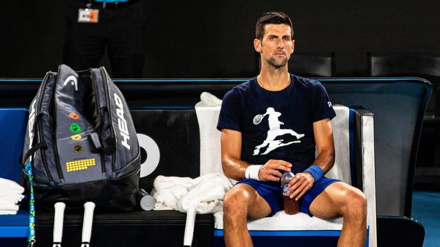 Non-vacciné contre le Covid-19, Novak Djokovic avait du quitter l'Australie et n'avait pas pu participer au tournoi en 2022. [EPA/DIEGO FEDELE]