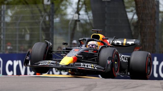 Max Verstappen est parvenu à dépasser Charles Leclerc dans l'avant dernier tour. [Hoch Zwei - Imago]