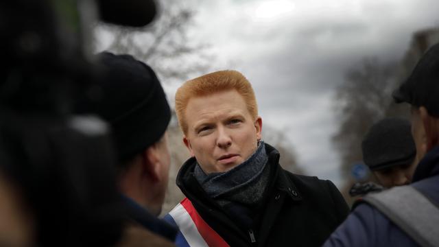 Adrien Quatennens, coordinateur de la France insoumise (LFI) [Keystone/AP Photo - Christophe Ena]