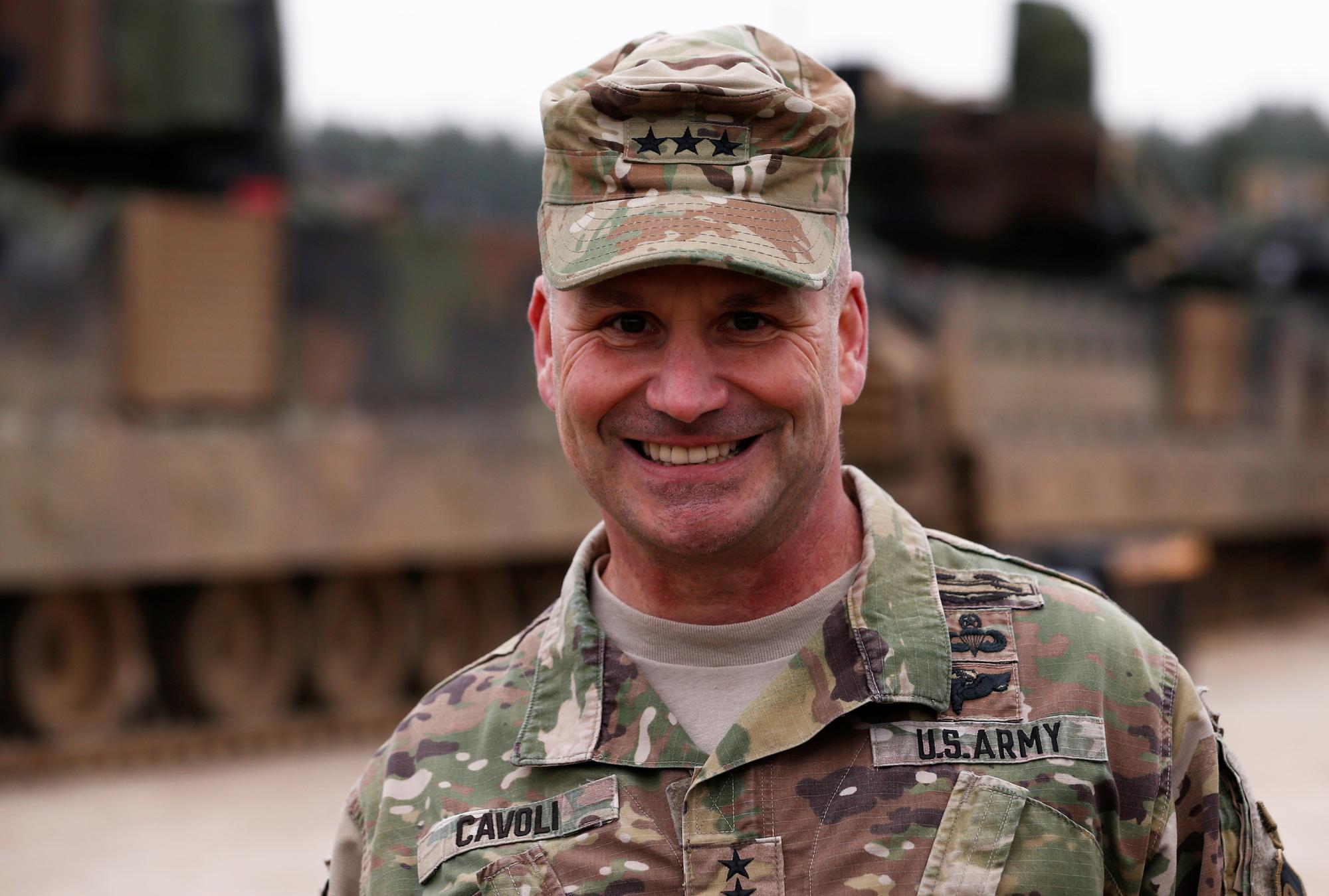 Christopher Cavoli, commandant des forces américaines en Europe et en Afrique. [reuters - Kacper Pempel]