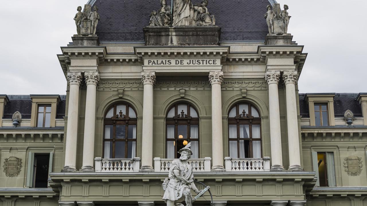 Le palais de justice de Montbenon, à Lausanne. Image d'illustration [KEYSTONE - Jean-Christophe Bott]