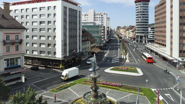 Vue de La Chaux-de-Fonds [Keystone - Gaetan Bally]