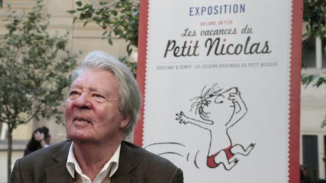 Le dessinateur Jean-Jacques Sempé, père du "Petit Nicolas, est décédé. [AFP - JACQUES DEMARTHON]