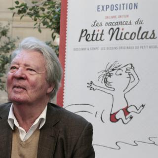 Le dessinateur Jean-Jacques Sempé, père du "Petit Nicolas, est décédé. [AFP - JACQUES DEMARTHON]