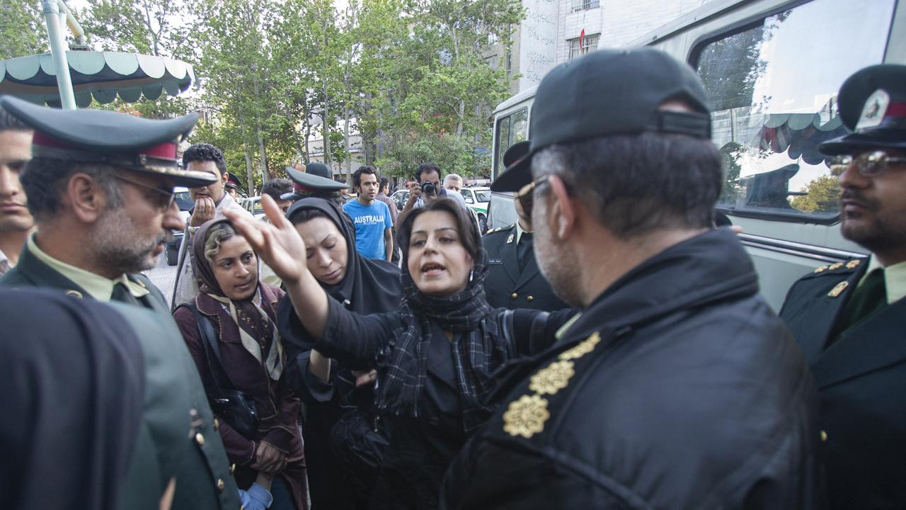Manifestations en Iran. [AFP - Morteza Nikoubazl/NurPhoto]