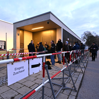 Le procès Wirecard s'est ouvert au sein de la prison de Stadelheim à Munich. [DPA/Keystone - Peter Kneffel]