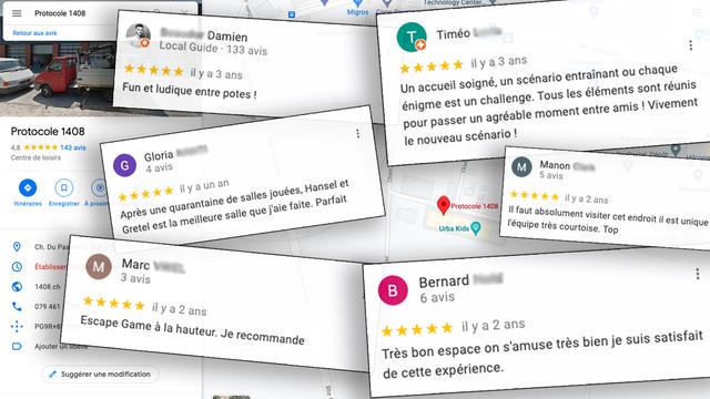 Les faux commentaires continuent d'envahir Google Maps. [RTS]