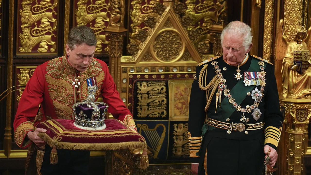Le roi Charles III sera couronné le 6 mai à l'abbaye de Westminster à Londres. [KEYSTONE - ALASTAIR GRANT]
