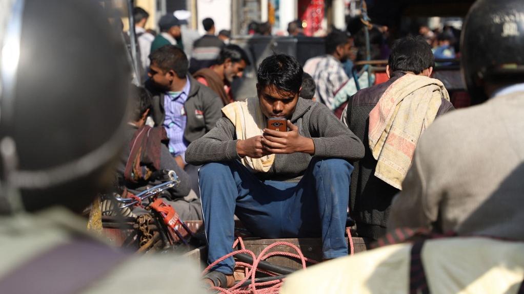 L'Inde impose des restrictions sur les VPN, garants de l’anonymat sur internet. [AFP - Nasir Kachroo]