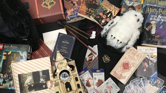 La galaxie Harry Potter et ses produits dérivés.