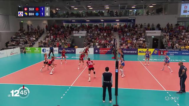 Battue par la Bosnie-Herzégovine, l’équipe féminine suisse a perdu toute chance de disputer le prochain Euro de Volley-ball