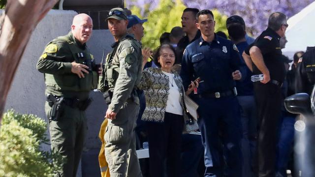 Une nouvelle fusillade aux Etats-Unis a fait un mort dans une église californienne, un jour après la tuerie de Buffalo. [reuters - David Swanson]