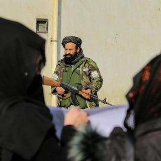 Des disparitions de militantes afghanes inquiètent la communauté internationale. [Keystone/EPA]