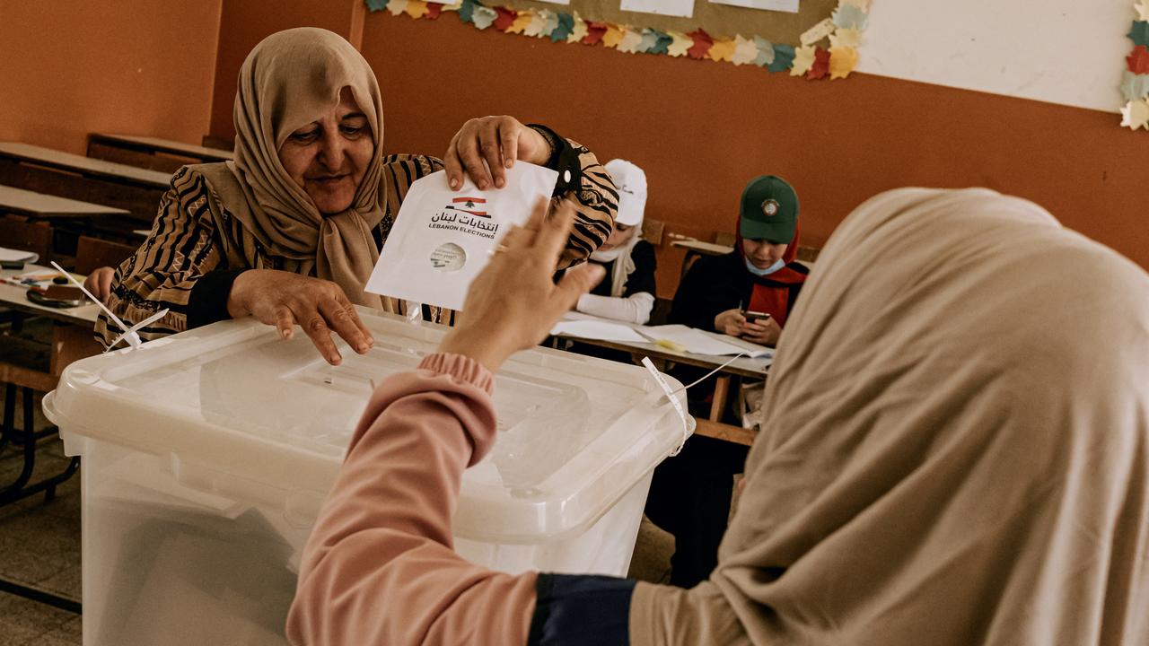 Résultats officiels après les élections législatives du 15.05.2022 [AFP - Karine Pierre / Hans Lucas]