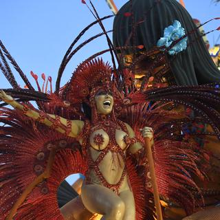 Rio et São Paulo reportent leur carnaval. [AFP - Mauro Pimentel]