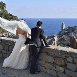 Le texte des parlementaires de la Lega vise à encourager les mariages à l'Eglise. [Hemis/AFP - Christophe Boisvieux]