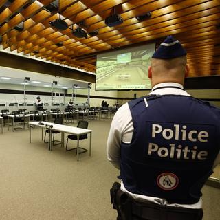 Le procès des attentats terroristes de 2016 s'est ouvert à Bruxelles. [EPA - Stéphanie Lecocq]