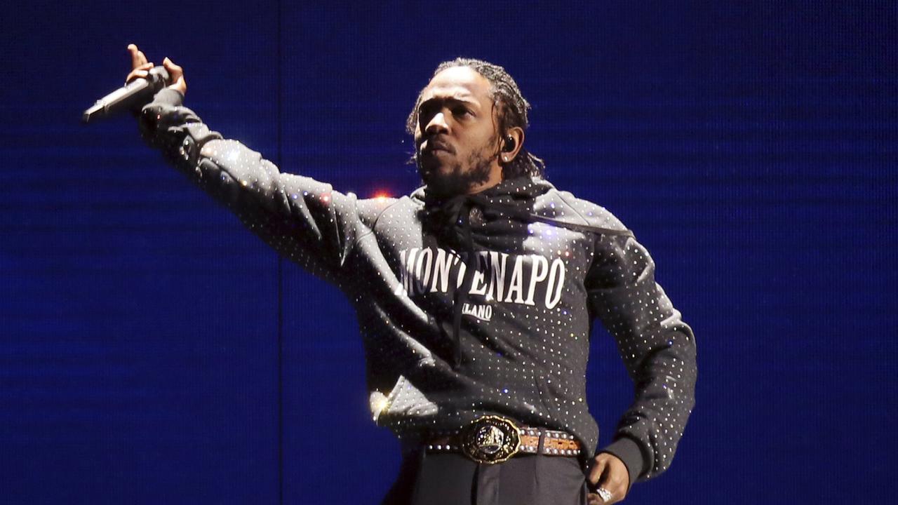 Le rappeur américain Kendrick Lamar en 2018, lors des Brit Awards à Londres. [Keystone - Joel C Ryan]