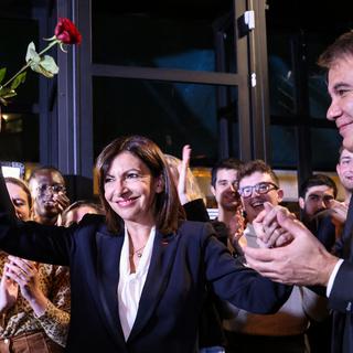 Après la débâcle de sa candidate Anne Hidalgo, le Parti socialiste d'Olivier Faure joue sa survie lors des élections législatives. [Thomas Coex - AFP]