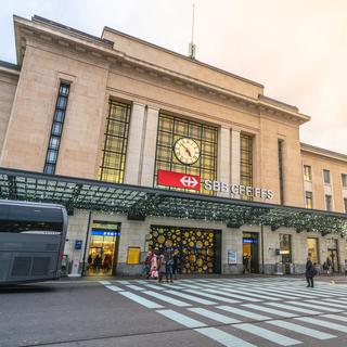 La gare de Genève le 3 janvier 2020 [Depositphotos - Keitma]