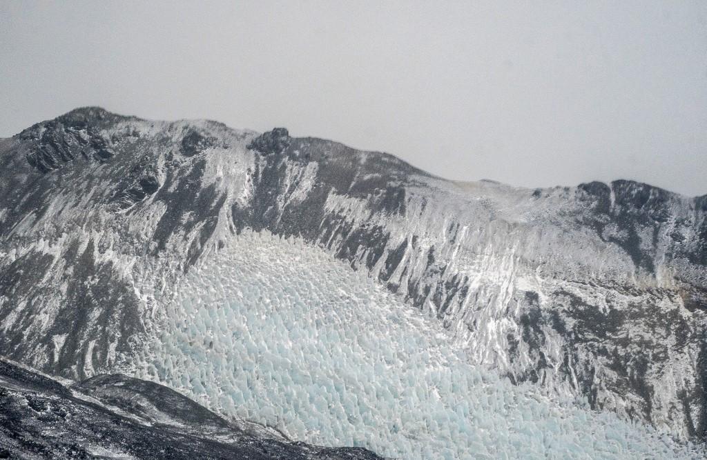 Une vue aérienne du Parc national des Glaciers, Cajon de Maipo, dans la région métropolitaine de Santiago. Chili, le 5 mars 2022. [AFP - Marcelo Segura/Chilean Presidency]