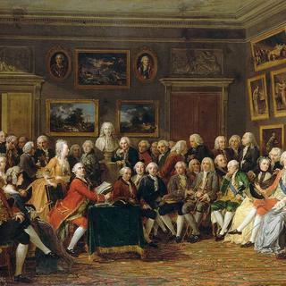Les salons au XVIIIe siècle histoire. [Wikicommons / CC-PD-Mark - ©Photo RMN - Grand Palais - D. Arnaudet]