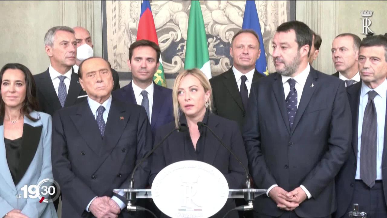 Giorgia Meloni, officiellement nommée présidente du Conseil italien, annonce la formation de son gouvernement