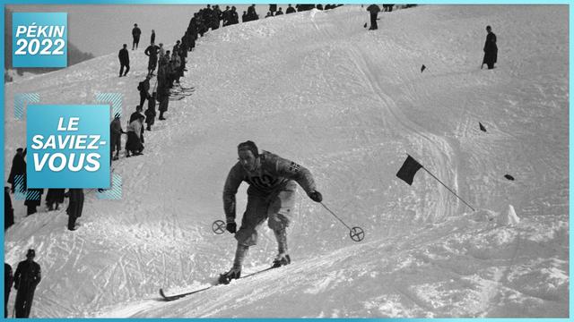 Les compétitions de ski alpin se sont déroulées sans les Suisses et les Autrichiens aux JO de Garmisch en 1936. [Imago - Erich Andres]