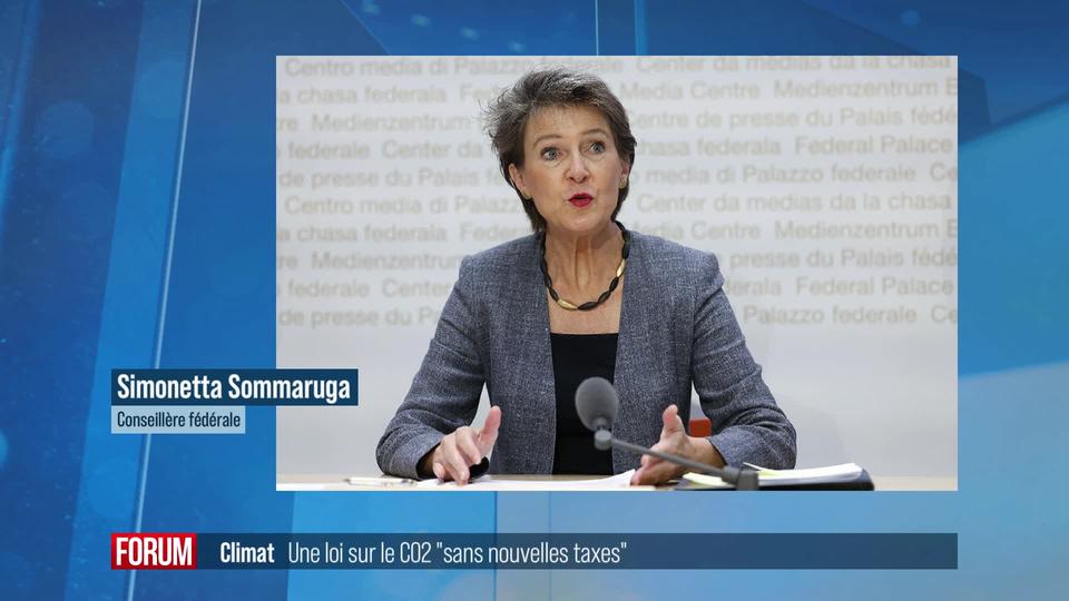 Le Conseil fédéral souhaite réduire de moitié les émissions de gaz à effet de serre d’ici à 2030