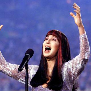 La chanteuse Cher au Superbowl en 1999. [AFP - Jeff Haynes]