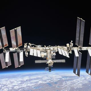 La Station spatiale internationale en novembre 2021. [EPA/Keystone - NASA]