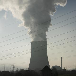 La centrale nucléaire de Goesgen. [Keystone - Gaetan Bally]