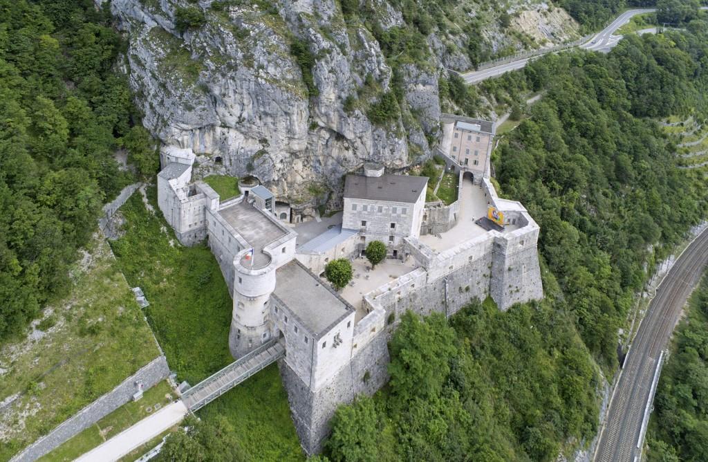 Le Fort l'Ecluse est situé à environ 20 km de Genève. [AFP/Hemis - Lionel Lourdel]