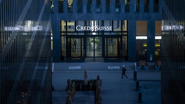 Le bâtiment de la banque Crédit Suisse à Zürich. [Keystone - Michael Buholzer]