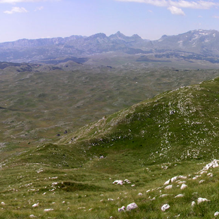 Le massif de Sinjajevina est fait de montagnes façonnées par le pastoralisme. [CC-BY-SA - JYB Devot]