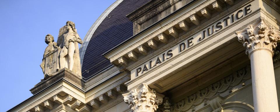 Le Palais de Justice de Montbenon, à Lausanne. [Keystone - Laurent Gillieron]