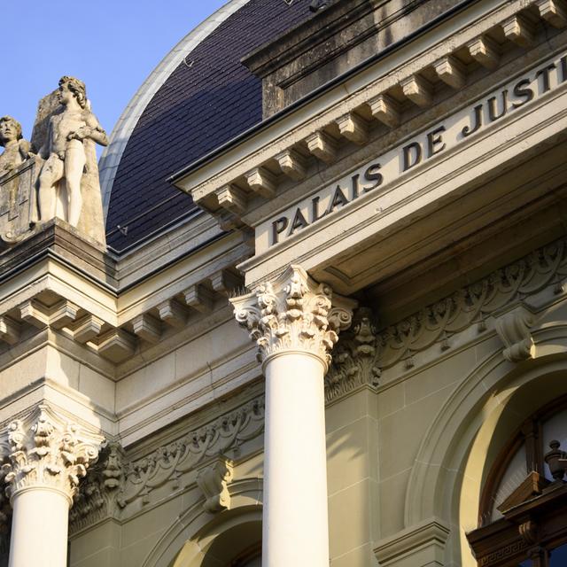 Le Palais de Justice de Montbenon, à Lausanne. [Keystone - Laurent Gillieron]