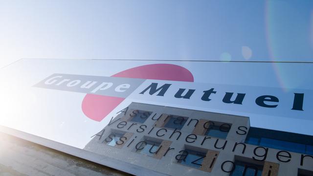 Le siège du Groupe Mutuel à Sion. [Keystone - Olivier Maire]