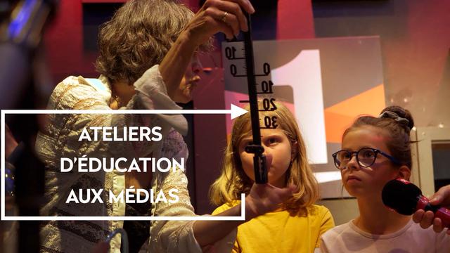 Les coulisses de la RTS : Ateliers d'éducation aux médias