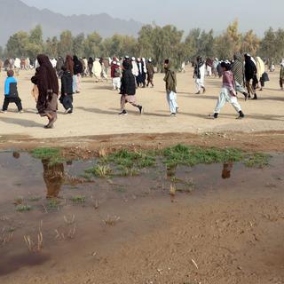 L'Afghanistan a subi une forte sécheresse en 2021. [Keystone/EPA/Stringer]