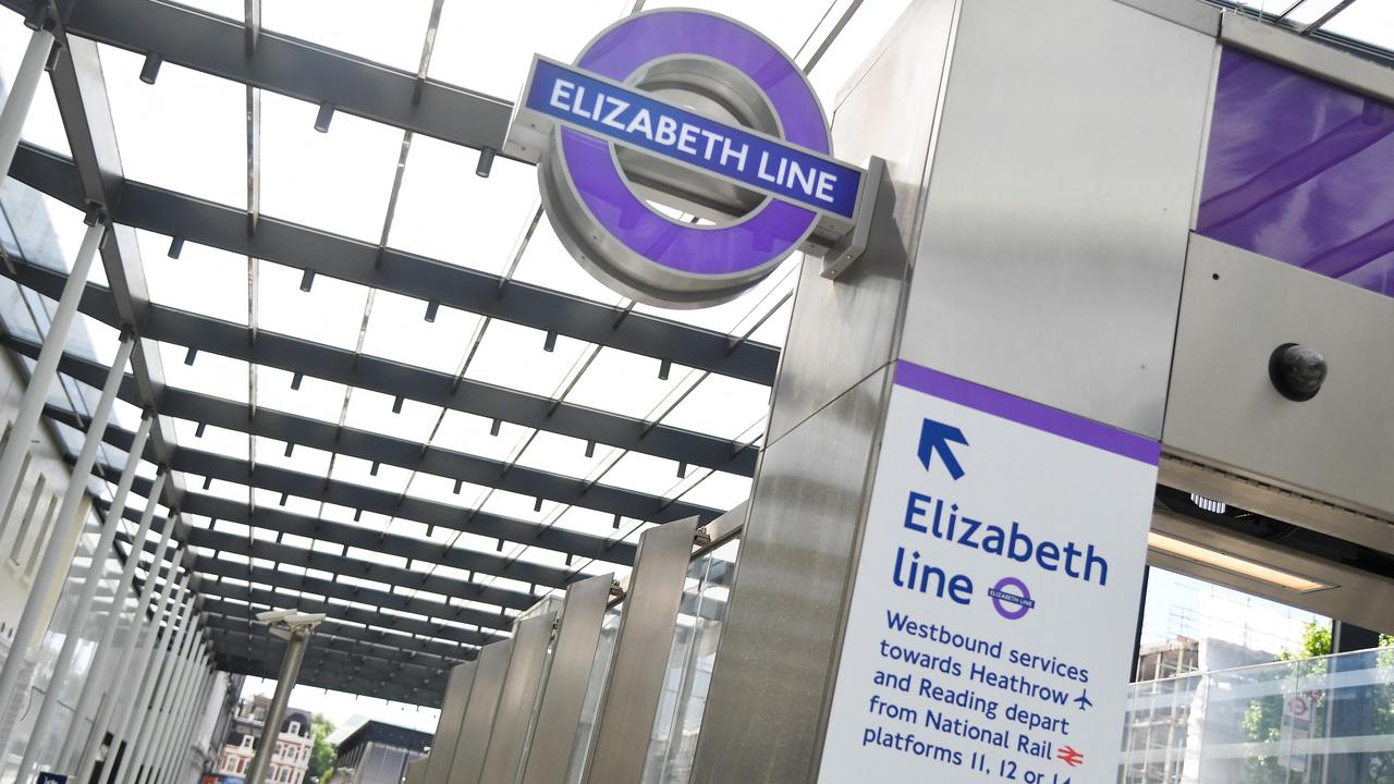 L’Elizabeth Line, la nouvelle ligne ultramoderne du métro londonien. [Reuters - Toby Melville]