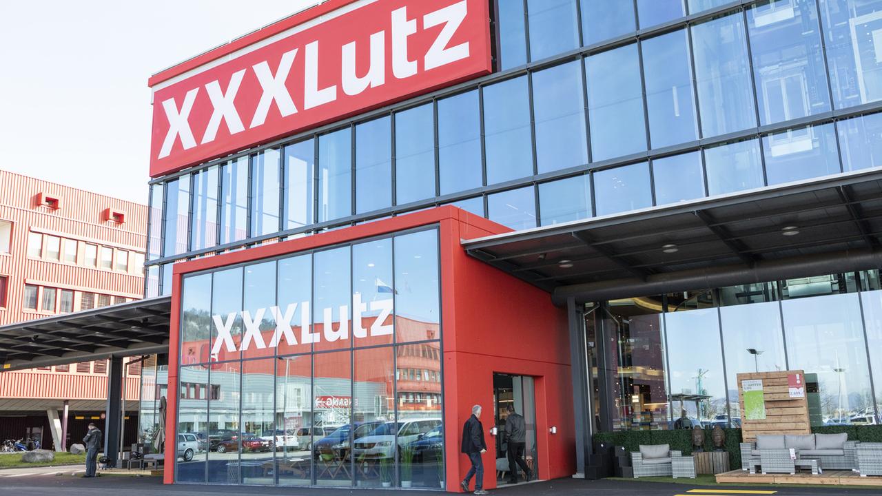 La chaîne autrichienne du meuble XXXLutz, qui a racheté Lipo, possède déjà une filiale en Suisse, à Rothrist (AG). [Keystone - Patrick Huerlimann]