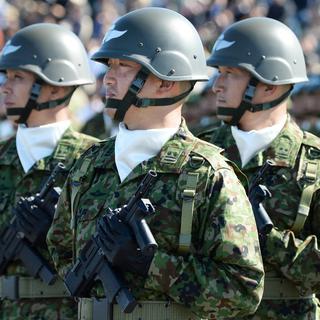 Un défilé militaire au Japon en 2013. Image d'illustration. [AFP - TORU YAMANAKA]