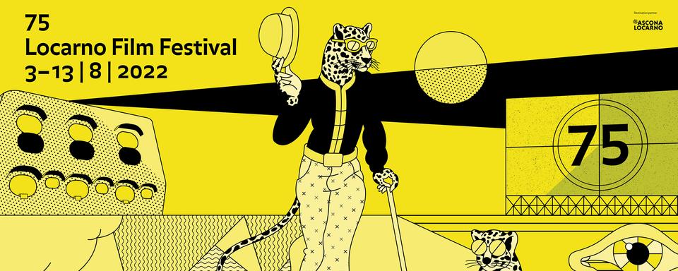 L'affiche de la 75e édition du Locarno Film Festival. [Locarno Film Festival.]